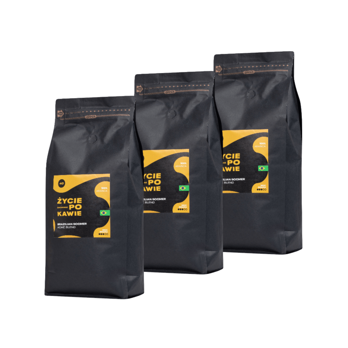 Brazilian Boomer (Home Blend) 3 PAK PAKIET- pokawie.com 