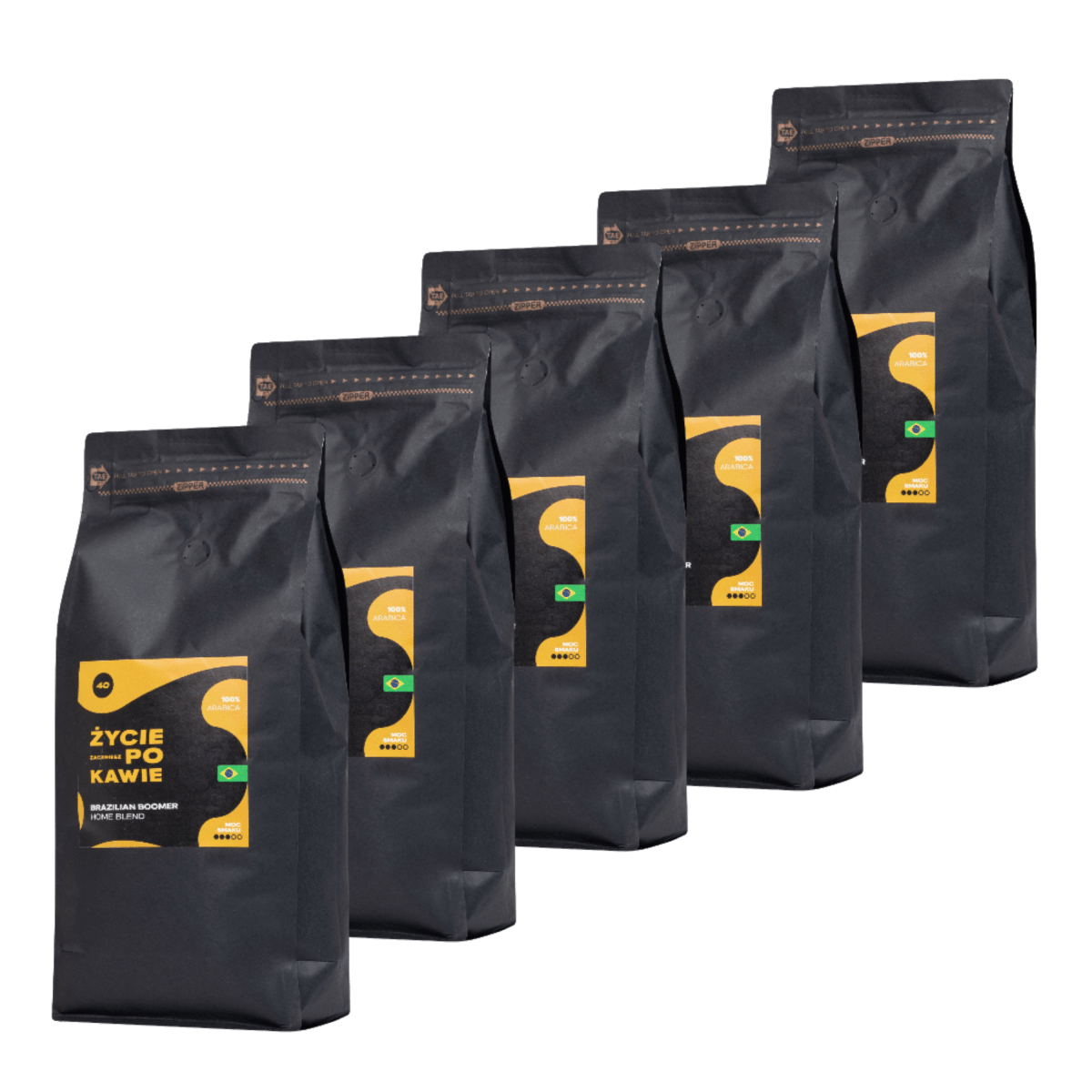 Brazilian Boomer (Home Blend) 5-CIO PAK PAKIET- pokawie.com 