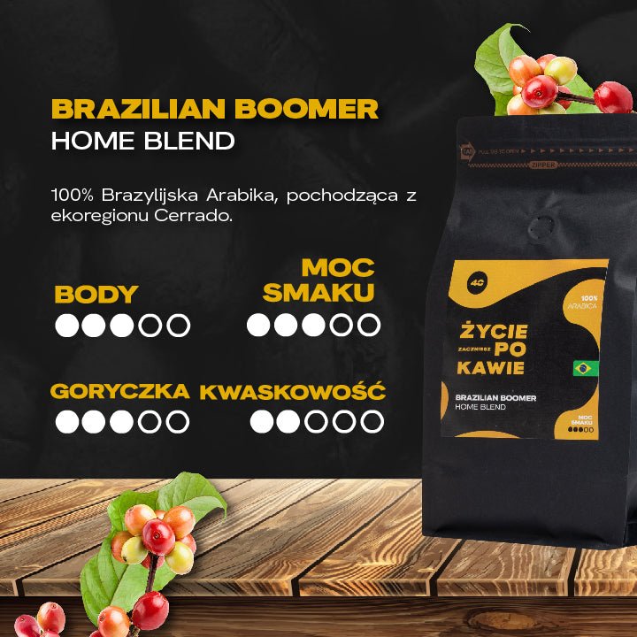 Brazilian Boomer (Home Blend) 5-CIO PAK PAKIET- pokawie.com 