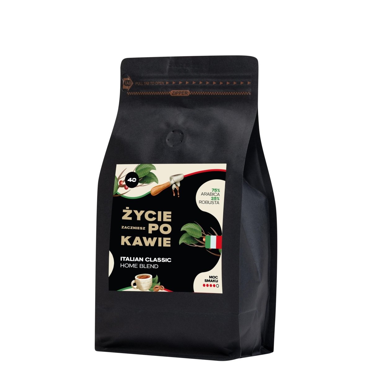 Italian Classic (Home Blend) Kawa Ziarnista- pokawie.com 5905271498530