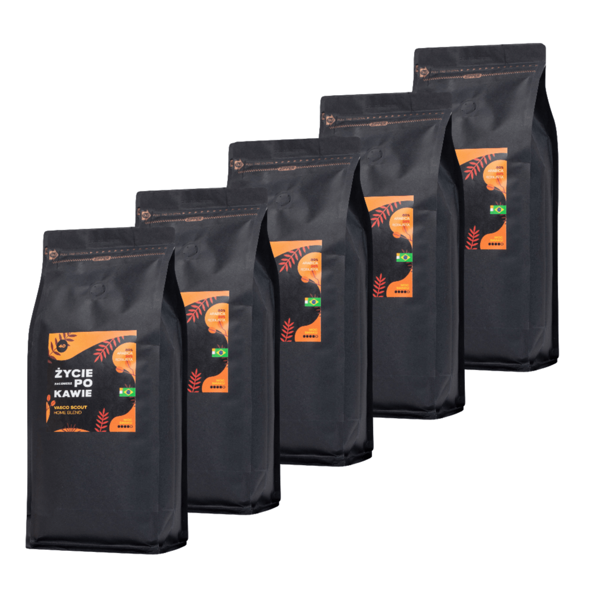Vasco Scout (Home Blend) 5-CIO PAK PAKIET- pokawie.com 